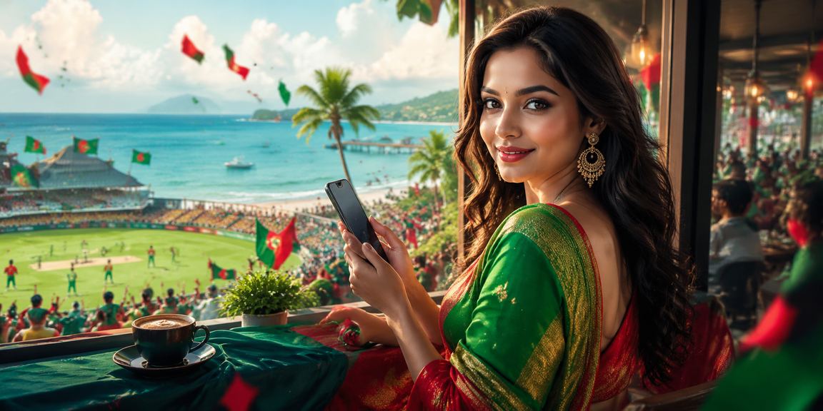 সেন্ট মার্টিনে ক্রিকেট বেটিং উপভোগ করছেন স্থানীয় নারী